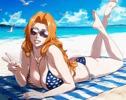 [Cyber-Wifu11] Matsumoto Rangiku (Bleach) [AI Generated]