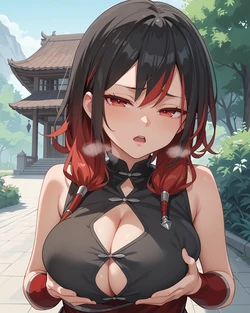 [Ponchoman] Martial Peak - Zhu Qing (Patreon) [AI Generated] [Decensored] [70P]
