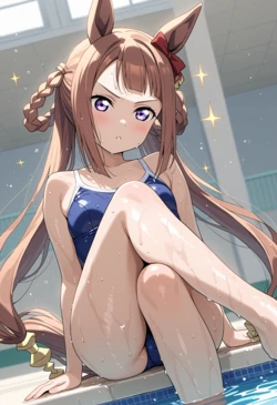 School swimsuit Sweepy [AI Generated]