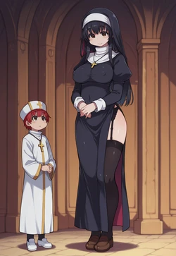Priest (Ragnarok Online) - Xration (mil) Artist Style [AI Generated]