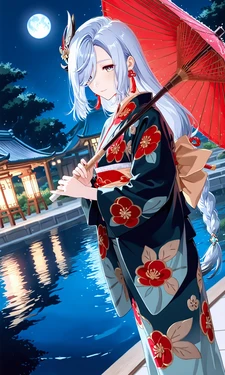 [WaterBrother]Genshin Impact-ShenHe 原神-申鹤 [Ai Generated]