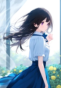 [ChiDanta] Blue Skirt [AI Generated]