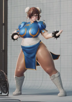 [FUGTRUP] Street Fighter Mei (Overwatch 2 x Street Fighter)