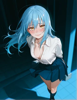 Rimuru Tempest - ''Schoolgirl Ver.'' - [89 pics] - (BEBORA PATREON COMMISSION) [AI Generated]