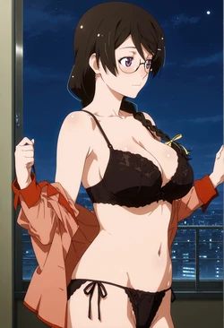 Anivoice - Hanekawa Tsubasa 羽川翼 Extra 2 (71P) (Patreon) [AI Generated]