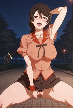 Anivoice - Hanekawa Tsubasa 羽川翼3 (150P) (Patreon) [AI Generated]