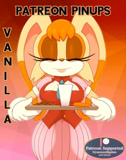 [MrBigdon1992] Patreon Pinups: Vanilla (Sonic the Hedgehog)