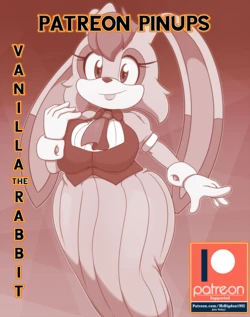 [MrBigdon1992] Patreon Pinups: Vanilla the Rabbit (Sonic the Hedgehog)