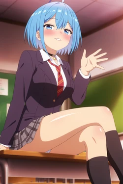 [Amakawa is reflecting.] [Can a Boy-Girl Friendship Survive?] Himari Inuzuka  340p [AI Generated]