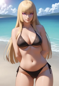 Beach stalker (AI Generated)