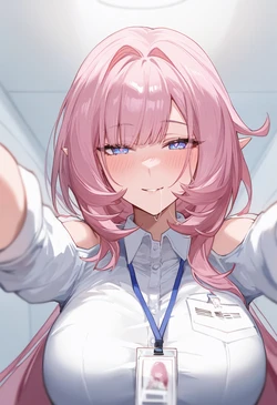 (GRAY) Office Lady Elysia-1 (Patreon) [AI Generated]