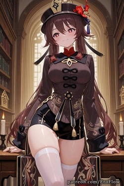 [EroFlow] Hu Tao (Genshin impact) [AI Generated]