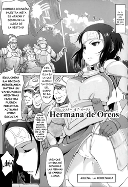 [Arakure] Sister of Orcs | Hermana de Orcos (Kegareta Seishi de Shikyuu ga Panpan!) [Spanish] [Tratante]
