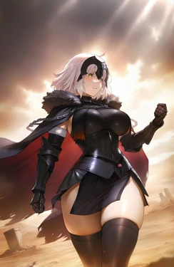 (Flowersbeautiful) 4a17.ジャンヌ・オルタ BBC FGO【202p】[AI Generated]