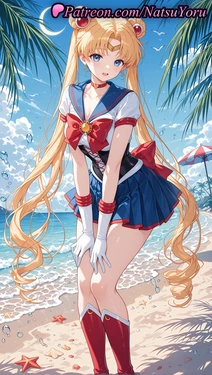 [NatsuYoru] Sailor moon (Usagi Tsukino) (Usagi Tsukino) [AI Generated]