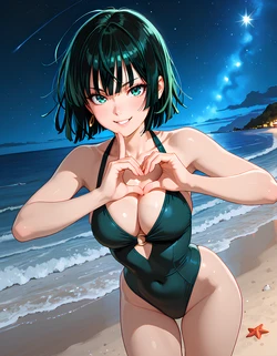 [Tiramizu] Fubuki (One Punch Man)[AI generated]
