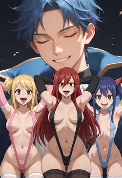 [Esccc] Dollhouse_Fairy_Tail_ [AI Generated]