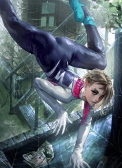 Spider-gwen X 2b cosplay