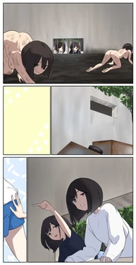 A girl left in a human barn by her friend《Part 1》