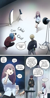According to the law of the country where I came for the modeling shoot… 【Translated by kochakaden】