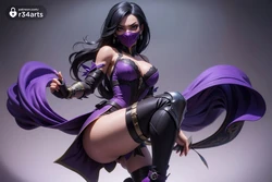 r34arts - Mileena (AI Generated)