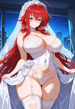 [IceFlower] Rias Gremory #5 [AI Generated]