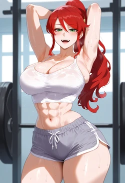 [IceFlower] Pyrrha Nikos [AI Generated]