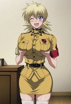 [AIndroidParanoid] Seras Victoria (Hellsing) [AI Generated]