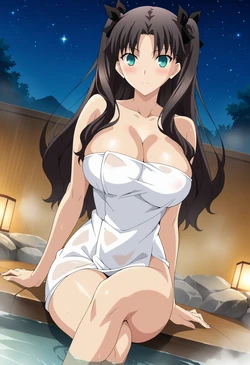 [AIndroidParanoid] Rin Tohsaka (Fate) [AI Generated]