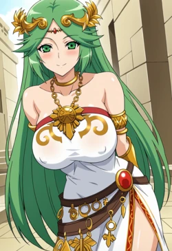 [AIndroidParanoid] Palutena (Kid Icarus) [AI Generated]