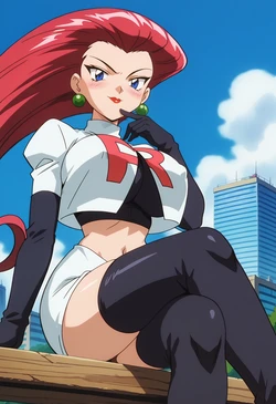 [AIndroidParanoid] Jessie (Pokemon) [AI Generated]
