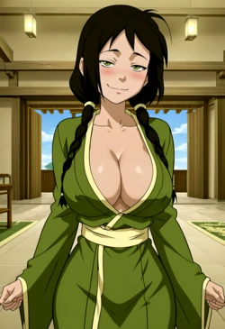 [AIndroidParanoid] Jin (Avatar the Last Airbender) [AI Generated]