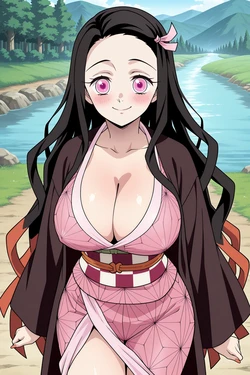 [AIndroidParanoid] Nezuko Kamado (Demon Slayer) [AI Generated]