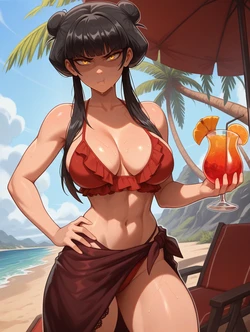 Mai | Avatar | Beach   - WaifuInvoker [Ai Generated]