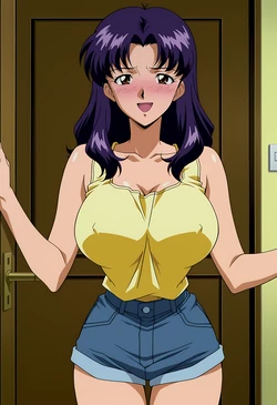 [AIndroidParanoid] Misato Katsuragi (Neon Genesis Evangelion) [AI Generated]