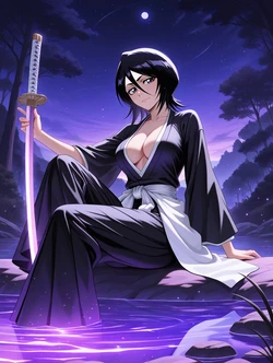 Rukia’s Bath Time -  WaifuInvoker [Ai Generated]