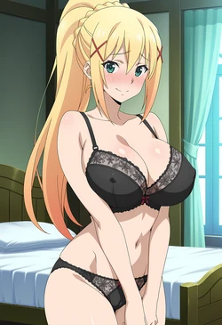 [AIndroidParanoid] Darkness (Konosuba) [AI Generated]