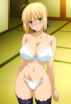 [AIndroidParanoid] Artoria Pendragon (Fate) [AI Generated]