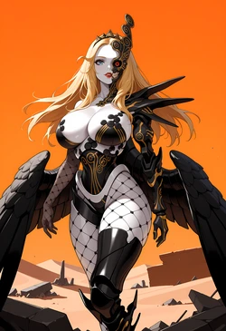 [AIndroidParanoid] Naamah (Shin Megami Tensei V: Vengeance) [AI Generated]