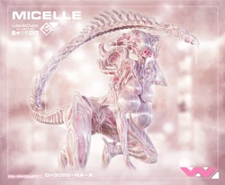 [LewdxCube] Homemade Xenomorph OC - Micelle (Alien)