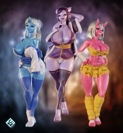 [LewdxCube] Moe Oni 5-6-7