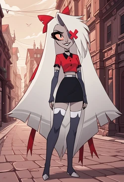 [Pareidolia Artificial] Vaggie (Hazbin hotel) (AI-generated)