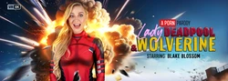 [VRConk] Blake Blossom as Lady Deadpool