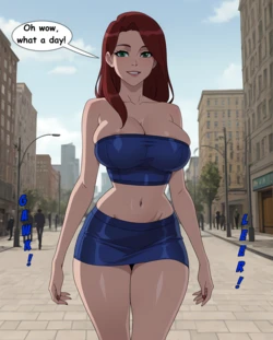 [HQAnimeART] Mary Jane gets a cum shower [Spiderman] [AI generated]
