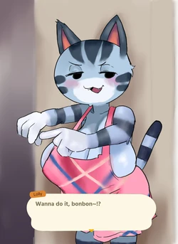 [TezzyTazuka] i ❤️ Lolly (Animal Crossing)