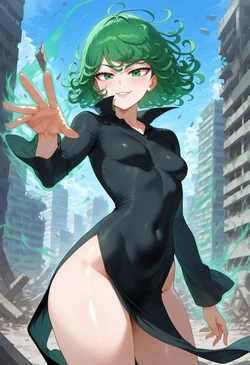 [IceFlower] Tatsumaki #2 [AI Generated]