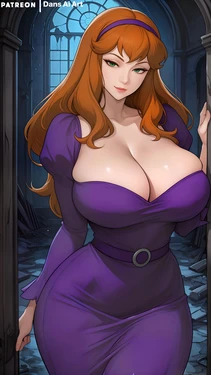 Daphne Blake  [ Dans AI Art ] [AI Generated]