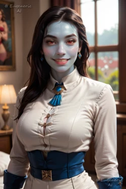 EugenericAI - Chiss, Star Wars (AI Generated)