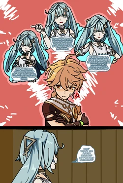 [ApoelaYoshi7] Aether's sick of Faruzan's Pompous Attitude (Genshin Impact)