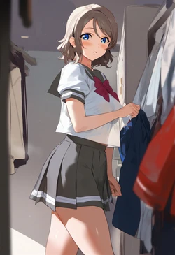 [AI-Generated] (MOKIMOKI) Watanabe You Onsen (117p)